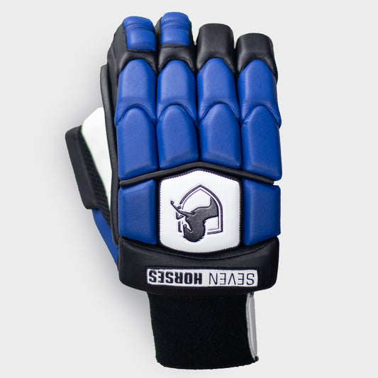 LIMITED EDTION BATTING GLOVES (Blue - Black)