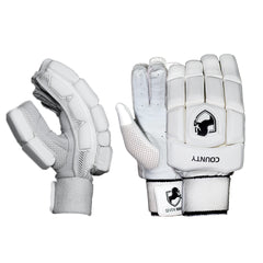 COUNTY BATTING GLOVES (WHITE)