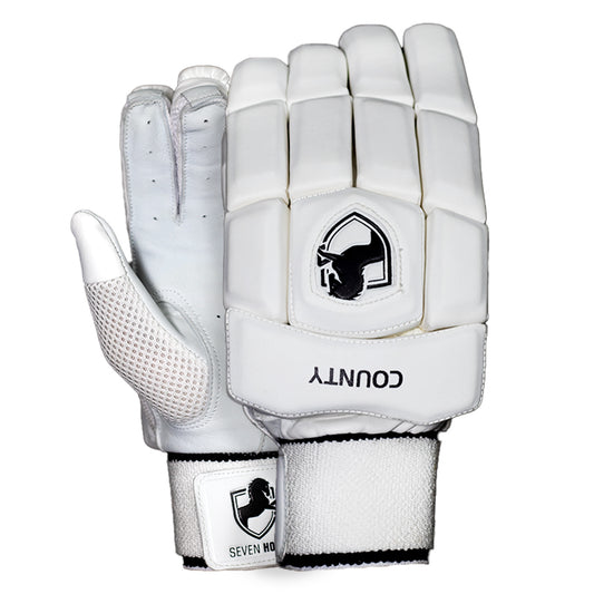 COUNTY BATTING GLOVES (WHITE)