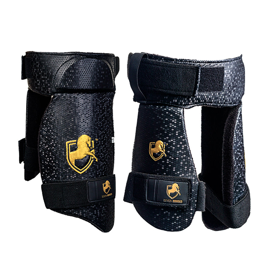 LIMITED EDITION THIGH GUARDS (BLACK)