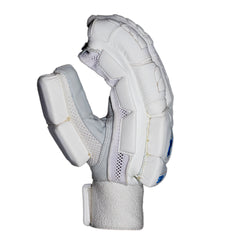 LIMITED EDTION BATTING GLOVES (White - Blue)